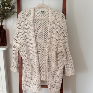 Aerie open Knit Cardigan